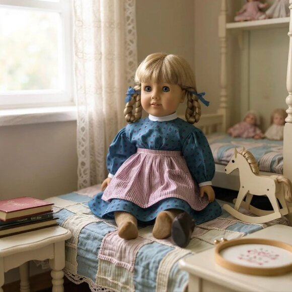 Vintage 1986 American Girl  Classic Kirsten Larson Doll Pleasant Company 19 Inch - Picture 1 of 7